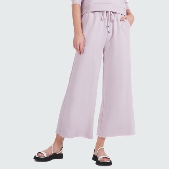 STAUD Pants - STAUD Lavender Wide-Leg Pants